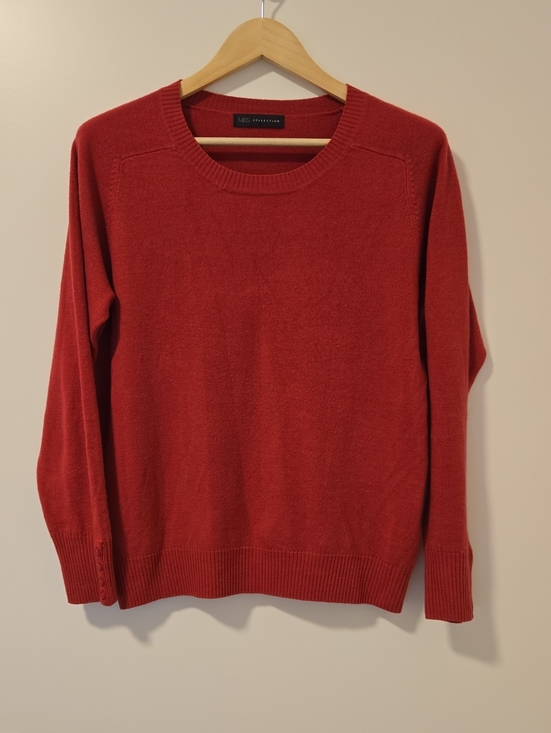 Marks & Spencer Sweaters - M&S Collection Red Crewneck Sweater